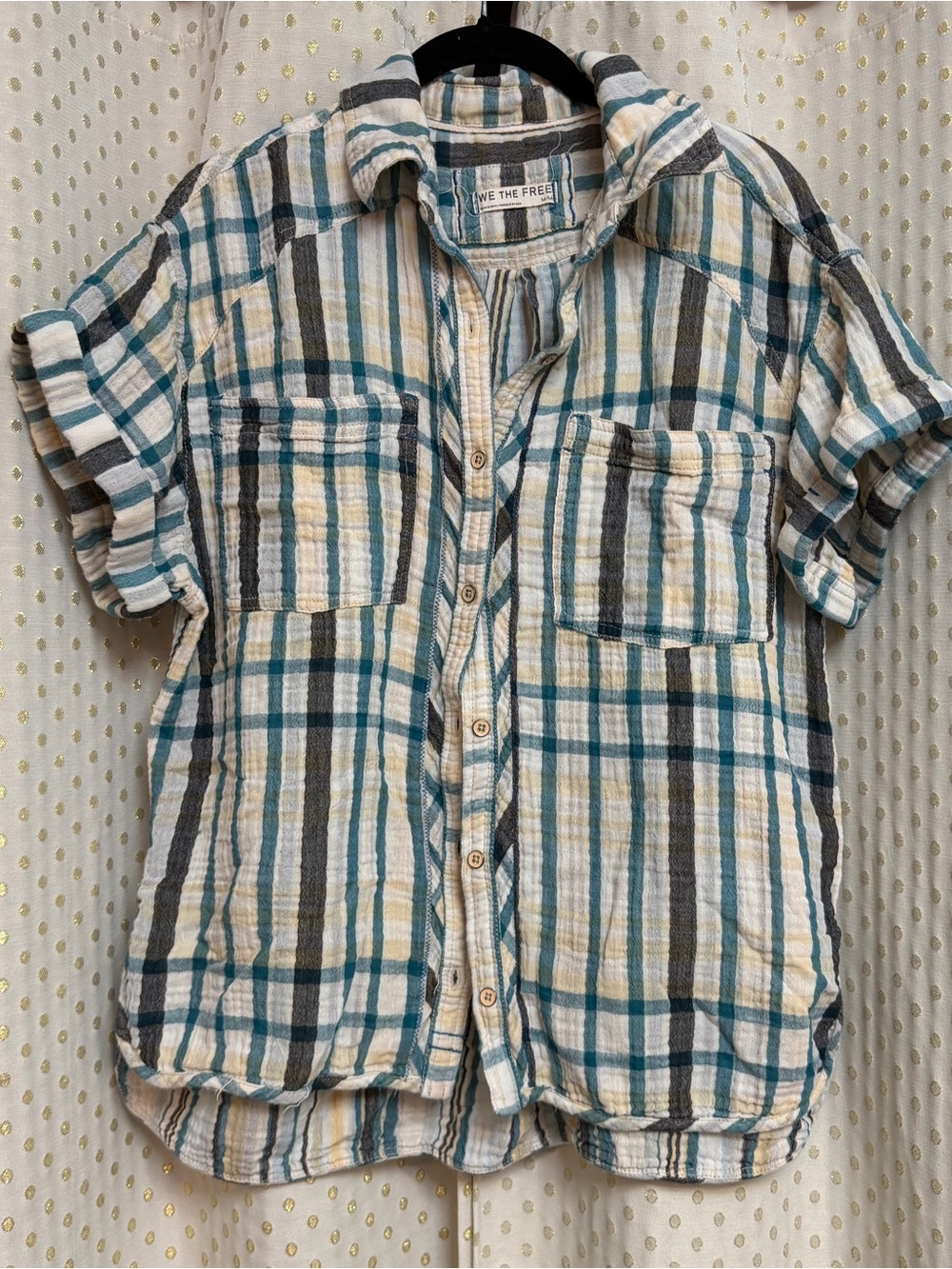 We The Free Firefly Madras Top